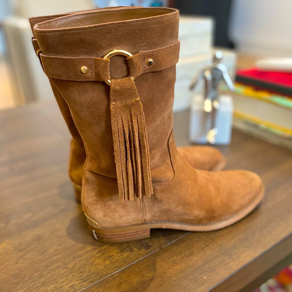 Michael Kors suede boots